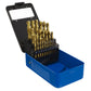 Sealey HSS Fully Ground Drill Bit Set 25pc DIN 338 Metric AK4725