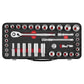 Sealey Socket Set 3/8"Sq Drive 37pc - Metric/Imperial - Premier Platinum Series AK7923