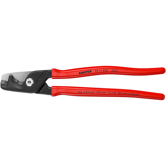KNIPEX 95 11 225 SB StepCut XL Cable Shears, 225mm