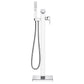 Baridi Freestanding Bath Mixer Tap with Shower - Chrome DH400