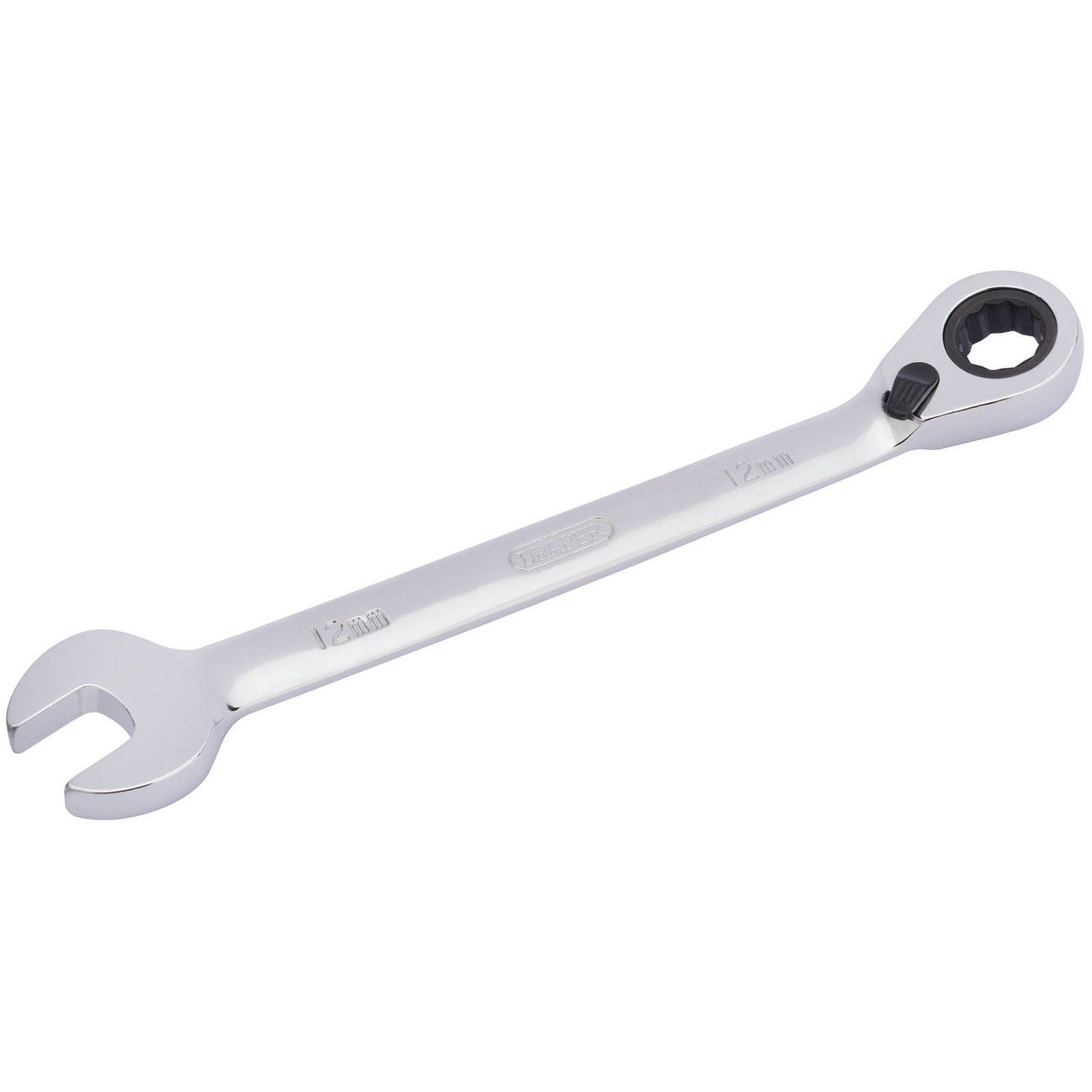 Draper 12mm Draper Hi-Torq Metric Reversible Ratcheting Combination Spanner - 51999