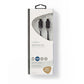 Nedis Optical Audio Cable TosLink Male to TosLink Male 1m Anthracite - CABW25000AT10
