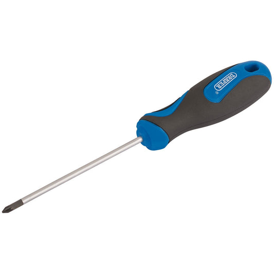 Draper 48925 No.0 x 75mm PZ Type Screwdriver with Soft Grip Handles