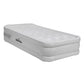 Sealey Dellonda, Single, Inflatable High Raised Flocked Air Bed, with Removable 230V Rapid-Air Electric Pump, Carry Bag, Self Inflation/Deflation and Coil Beam Construction, For Home and Camping, 196x97x47cm, DL144 DL144