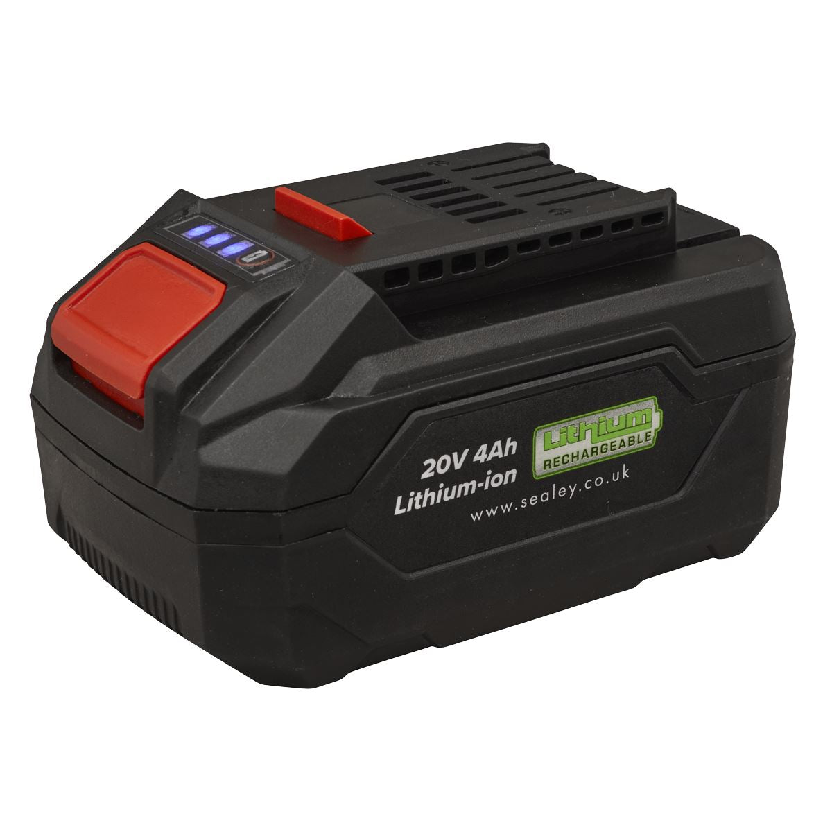 Sealey 2 x SV20 Series Cordless Power EU Tool Kit 20V Euro Plug - 2 Batteries