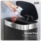 Baridi Sensor Bin 50L - Black/Stainless Steel DH281