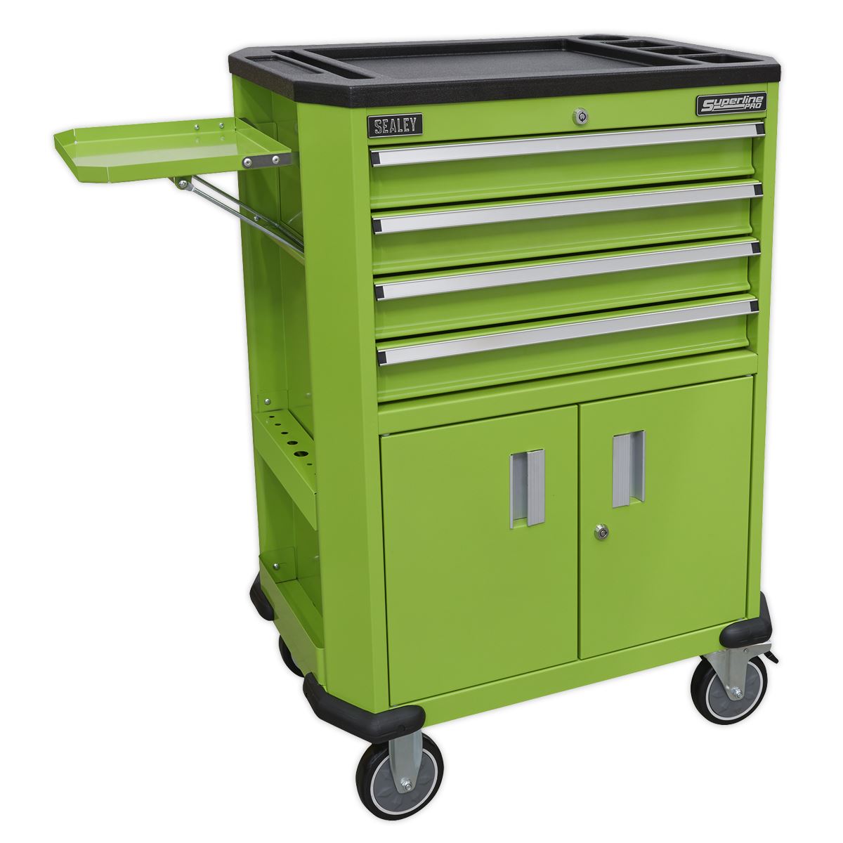 Sealey Tool Trolley with 4 Drawers & 2 Door Cupboard AP980MTHV