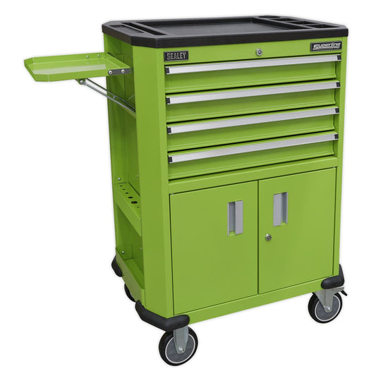 Sealey Tool Trolley with 4 Drawers & 2 Door Cupboard AP980MTHV