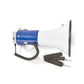 Nedis Megaphone 25W 1500m Range Detachable Microphone White/Blue MEPH200WT