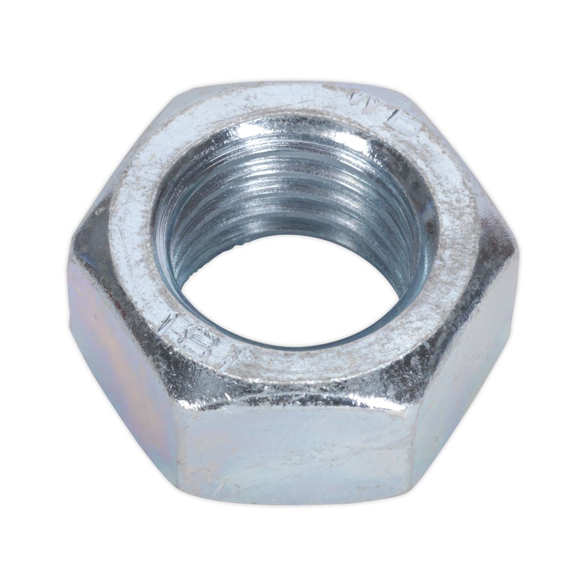Sealey Steel Nut DIN 934 - M24 Zinc Pack of 5 SN24