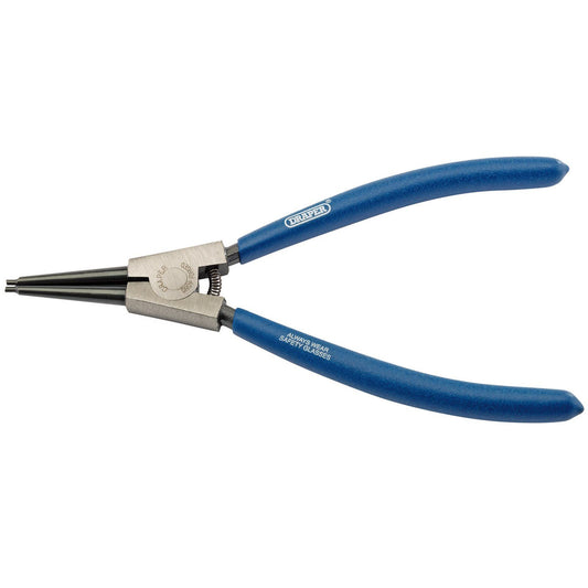 Draper 1x 210mm External Straight Circlip Pliers Professional Tool 56423