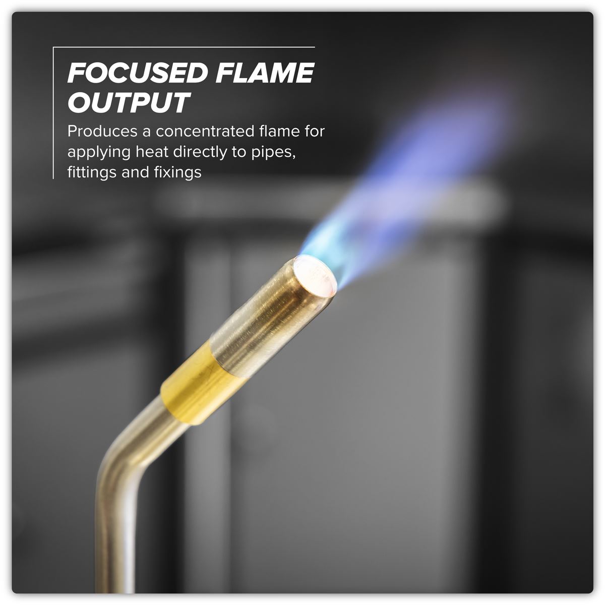 Sealey Industrial MAPP & Propane Gas Brazing Torch SMGT02
