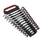 Sealey Ratchet Combination Spanner Set 12pc Metric Platinum Series AK63940