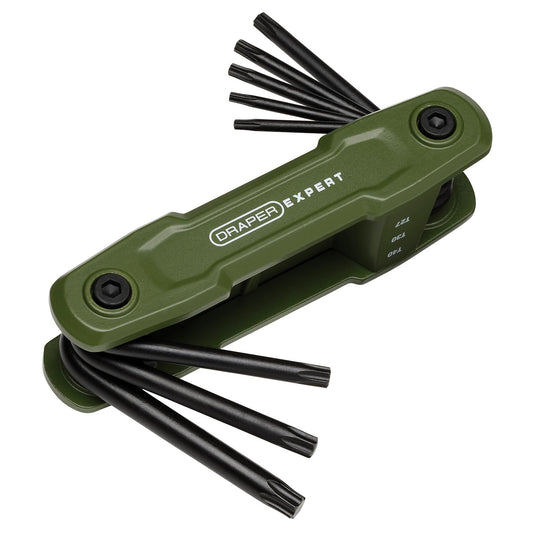 Draper Expert TX-STAR Folding Key Set (8 Piece)