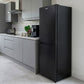 Baridi 50/50 Smart Frost Fridge Freezer 254L Capacity � Black DH329