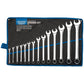 Draper 1x 14 Piece Metric Combination Spanner Set Professional Tool 29547