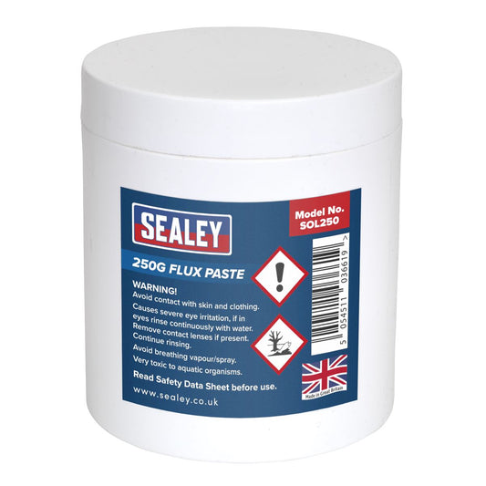 Sealey Flux Paste 250g Tub SOL250