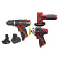 Sealey SV12 Series 3 x 12V Cordless Power Tool Combo Kit CP1200COMBO7