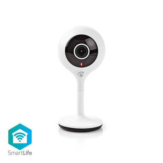 Nedis SmartLife Indoor Camera Wi-Fi HD720p With motion sensor Night vision White