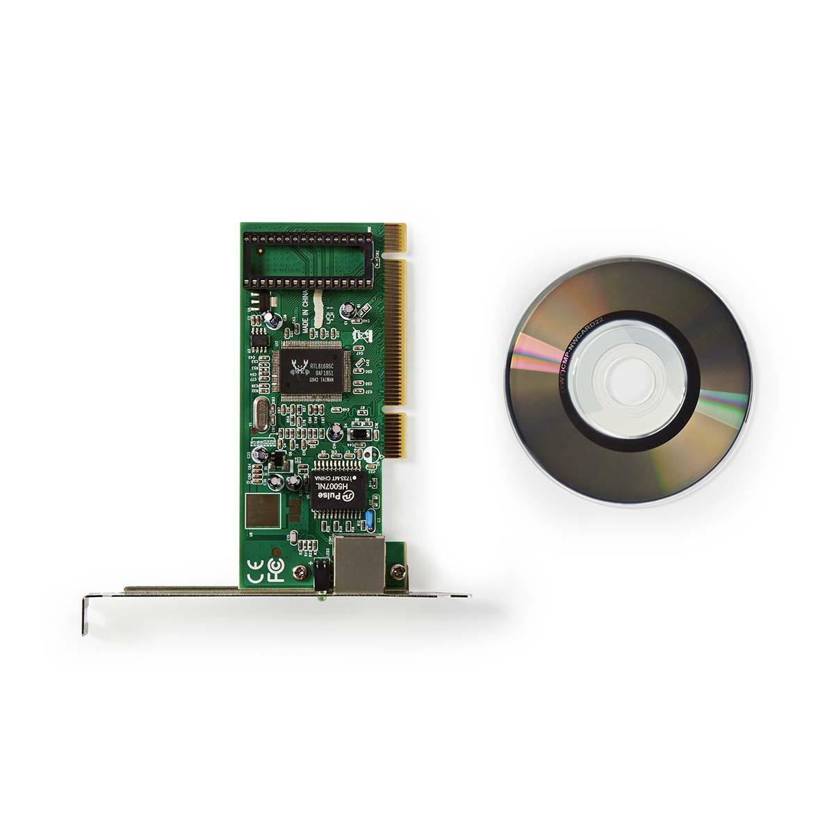 Nedis Network Card RJ45 to PCI 1 Gigabit PNCD100