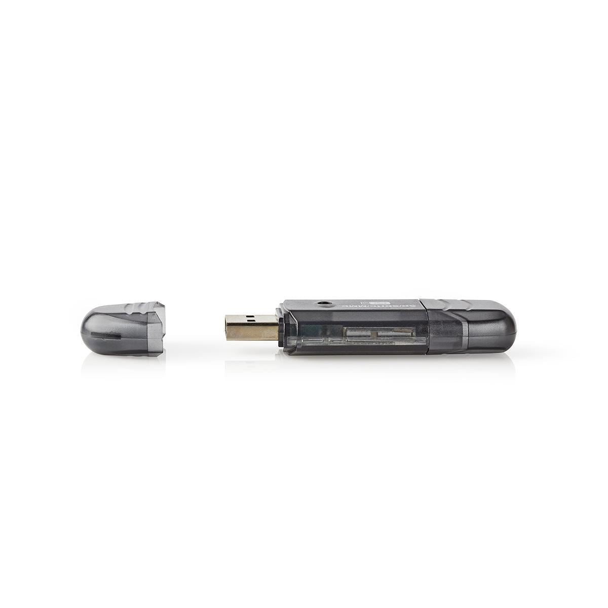 Nedis Card Reader Multicard USB 2.0 CRDRU2100BK