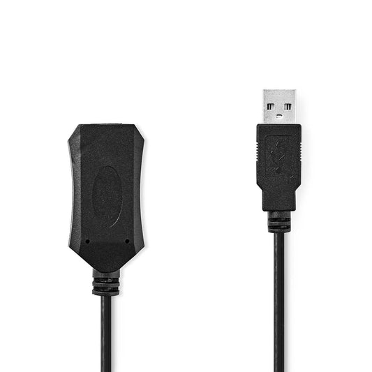 Active USB Cable USB2.0 USB-A Male USB-A Female 480Mbps 10m Nickel Plated Copper