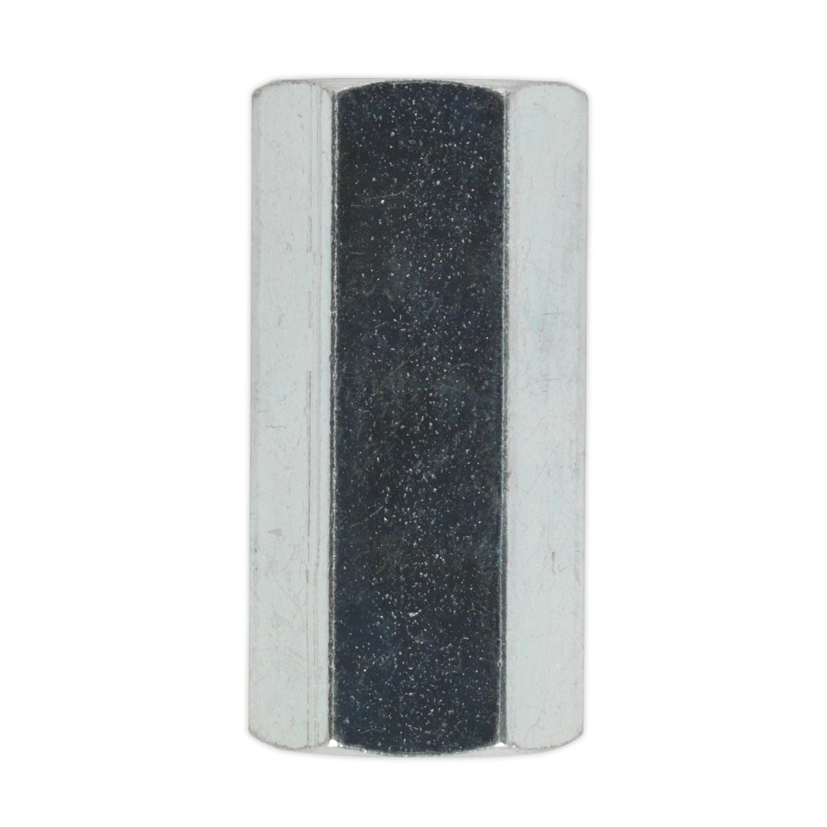 Sealey Brake Tube Connector 3/8"UNF x 24tpi Female-Female Pk of 10 BC3824F