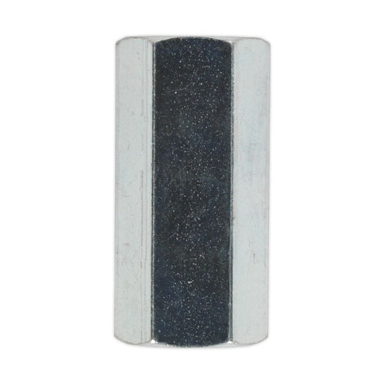 Sealey Brake Tube Connector 3/8"UNF x 24tpi Female-Female Pk of 10 BC3824F
