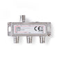 Nedis Satellite F-Splitter Max 10.5 dB gain 5 to 2400 MHz 3 Outputs - SSPL310ME