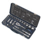 Sealey Socket Set 26pc 1/2"Sq Drive Lock-On 6pt Metric AK27482