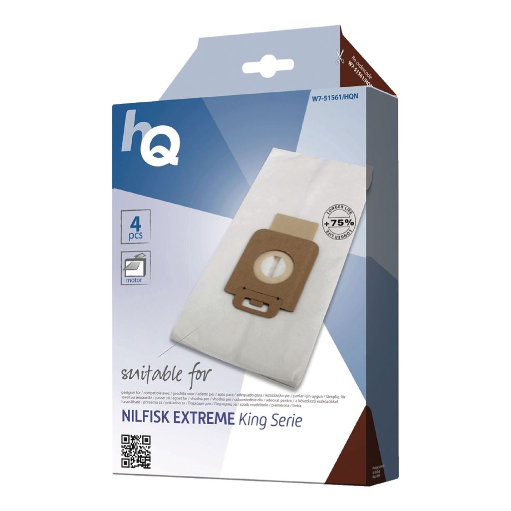 HQ Vacuum cleaner bag Nilfisk Extreme to King serie - DUBG221NIL4