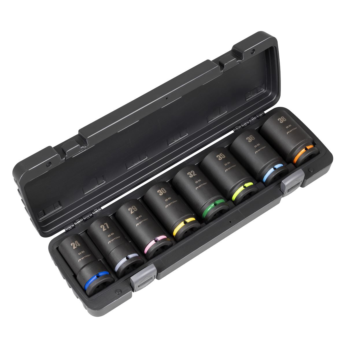 Sealey Premier Deep Impact Socket Set 3/4"Sq Drive 8pc AK8891M
