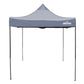 Dellonda 2x2m Pop-Up Gazebo Water Resistant Fabric w/Carry Bag/Rope/Stakes -Grey