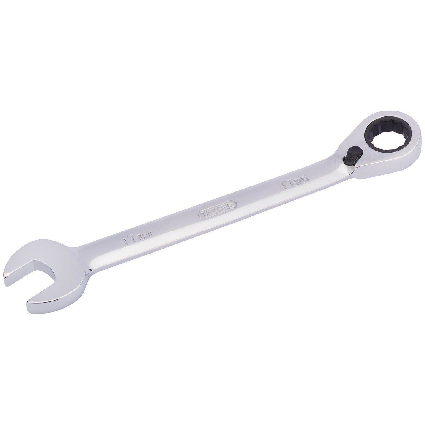 Draper 17mm Draper Hi-Torq Metric Reversible Ratcheting Combination Spanner - 52005