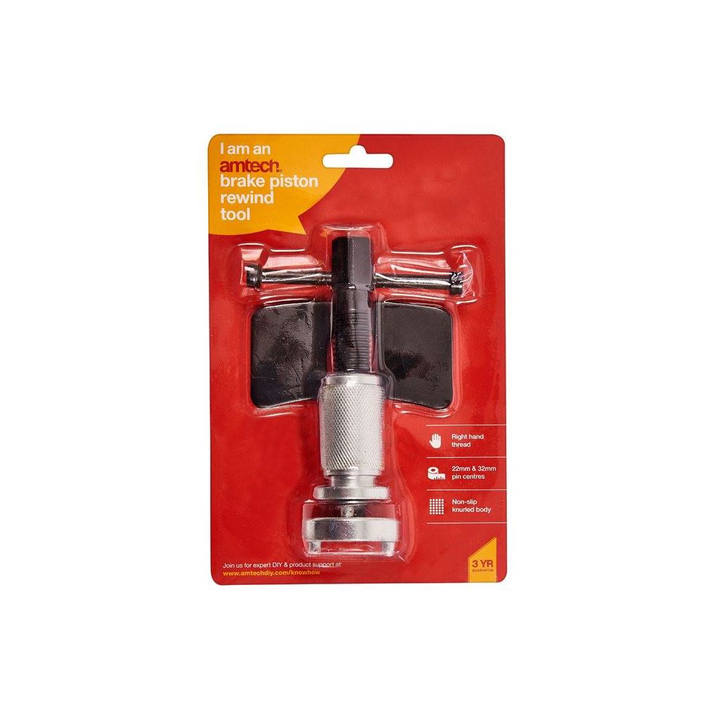 Amtech Right Handed Brake Caliper Piston Rewind Tool Set Wind Back European Japanese - I8020