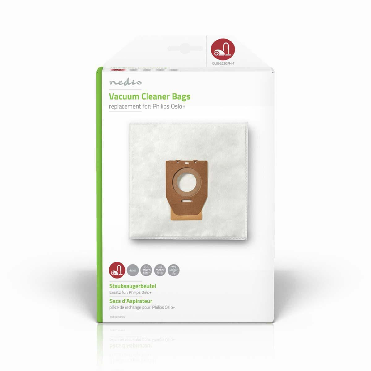 Nedis Vacuum Cleaner Bag Philips Oslo+ DUBG220PHI4