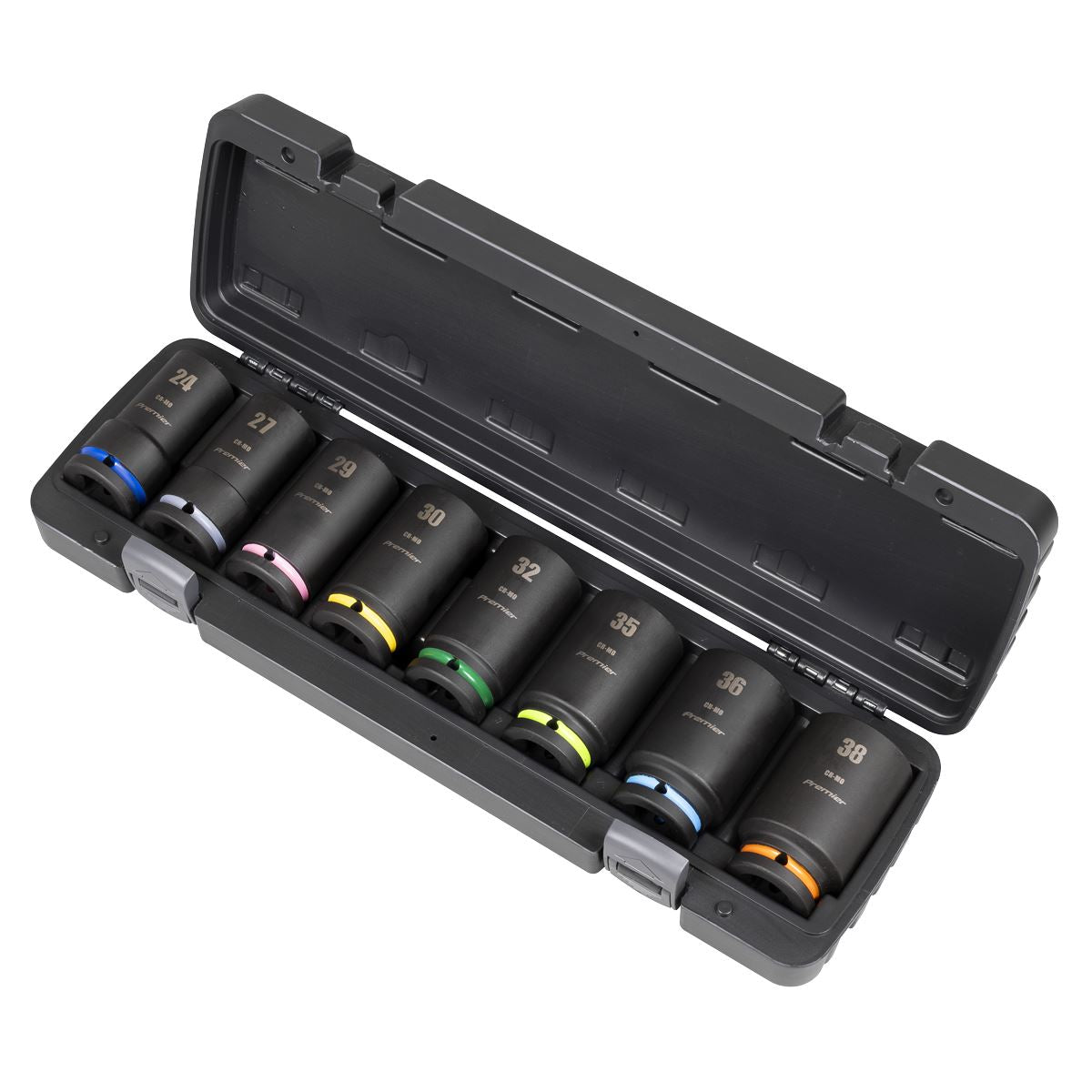 Sealey Premier Deep Impact Socket Set 3/4"Sq Drive 8pc AK8891M