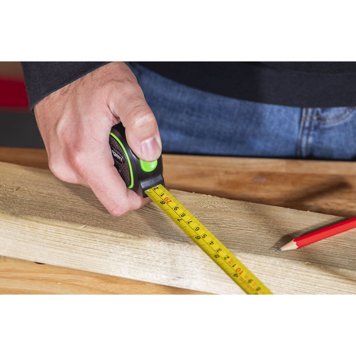 Sealey Siegen Metric/Imperial Auto Lock Tape Measure 3m(10ft) x 16mm S01327