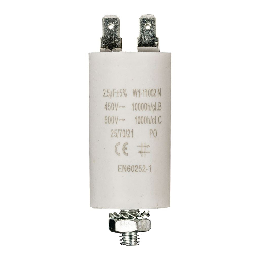 Fixapart Capacitor 2.5uf / 450 v + earth - W1-11002N
