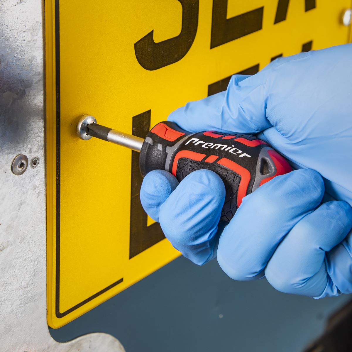 Sealey Screwdriver Set 3pc GripMAX Stubby AK4328