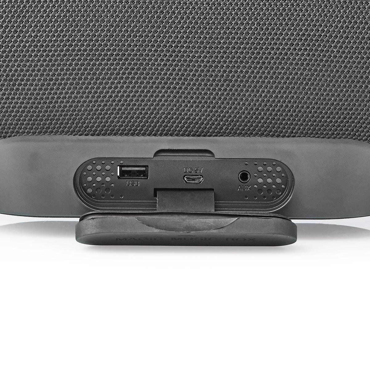 Nedis Party Boombox 6 Hours Playtime Bluetooth® TWS Carrying Handle Black - SPBB320BK
