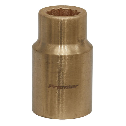 Sealey Socket 12mm 1/2"Sq Drive - Non-Sparking WallDrive NS045