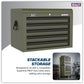 Sealey Superline Pro Heavy-Duty Topchest 5 Drawer - Khaki AP26059TK