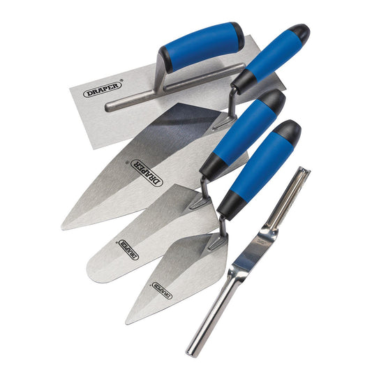 Draper Soft Grip Trowel Set (5 Piece) - 70372
