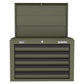 Sealey Superline Pro Heavy-Duty Topchest 5 Drawer - Khaki AP26059TK
