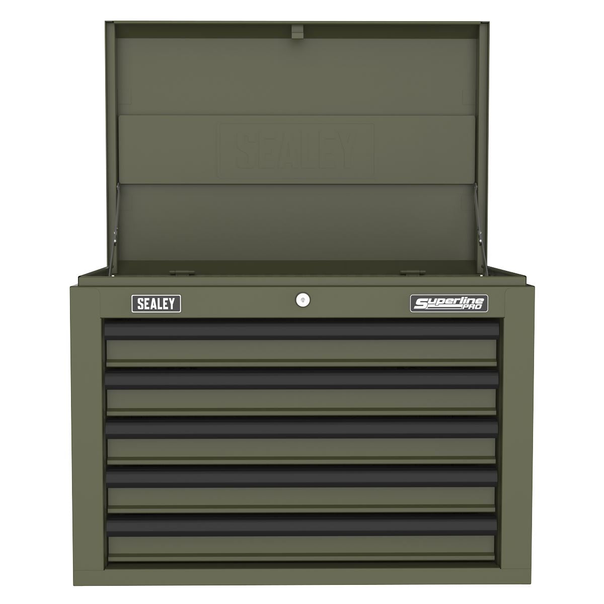 Sealey Superline Pro Heavy-Duty Topchest 5 Drawer - Khaki AP26059TK