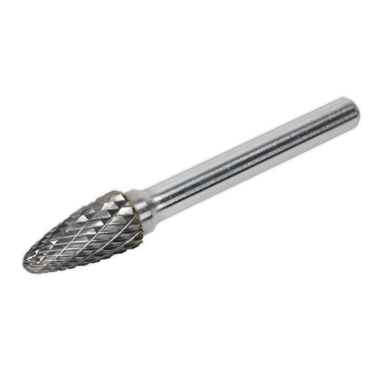 Sealey Tungsten Carbide Rotary Burr Arc Round Nose 10mm SDB05