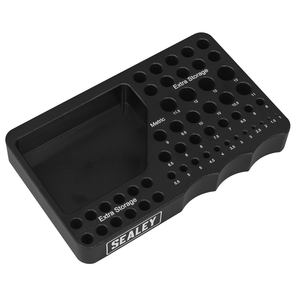 Sealey Heavy-Duty 52 Hole Drill Bit Stand GDH79