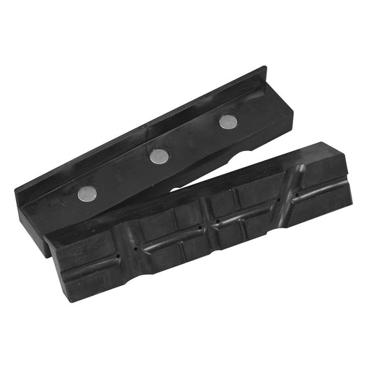 Sealey 150mm Magnetic Soft Grip Vice Jaws MVJ150