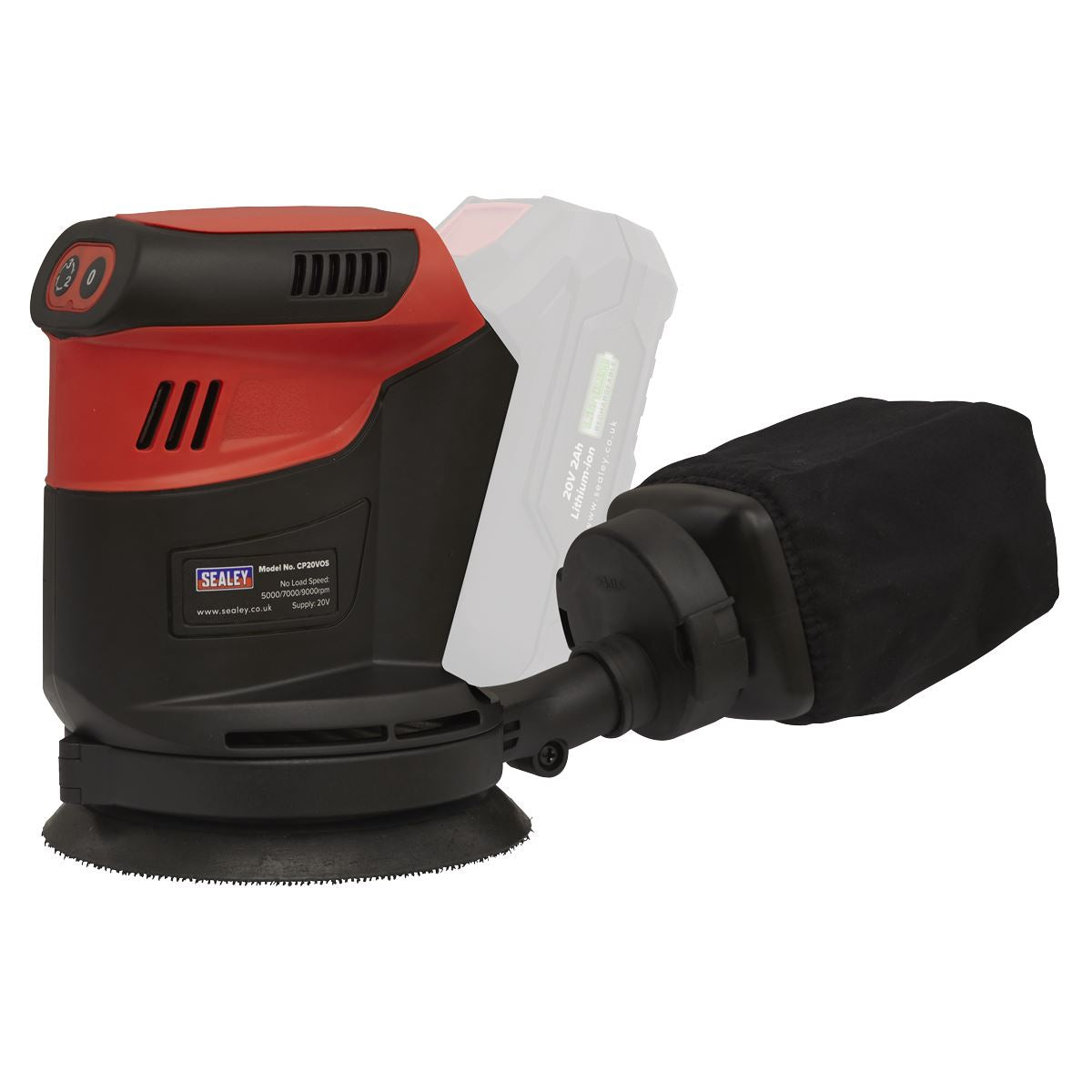 Sealey SV20 Series 5 x 20V Cordless Tool Combo - 2 Batteries CP20VCOMBO2